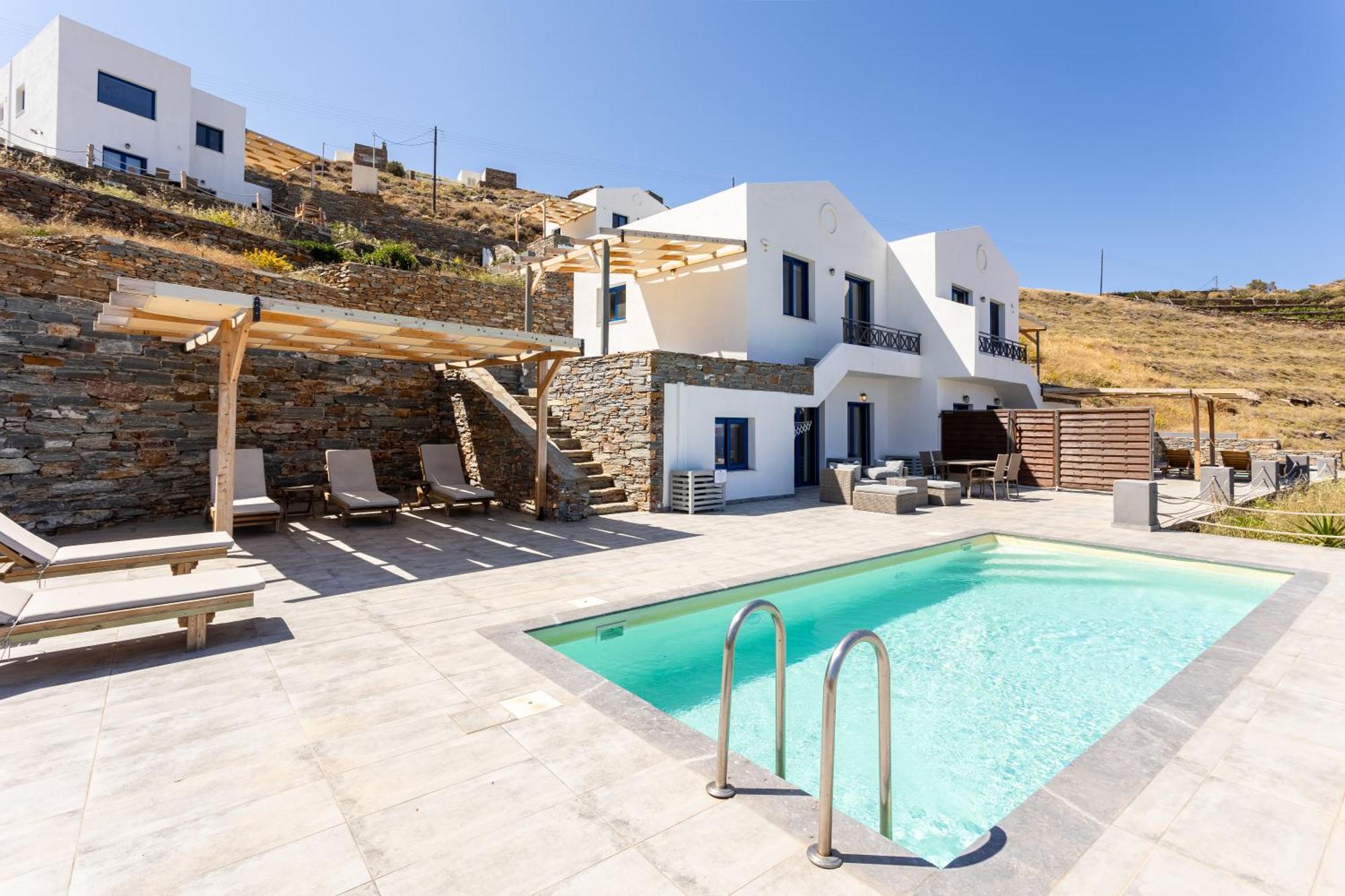 Live In Blue - Kea'S Myriad Shades Korissia  Exterior photo