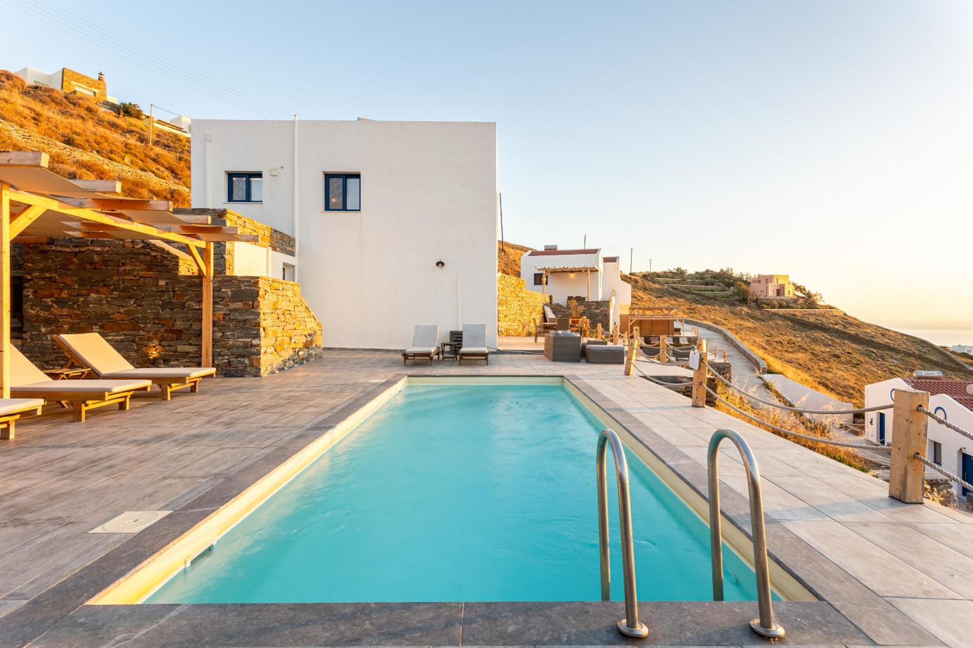 Live In Blue - Kea'S Myriad Shades Korissia  Exterior photo