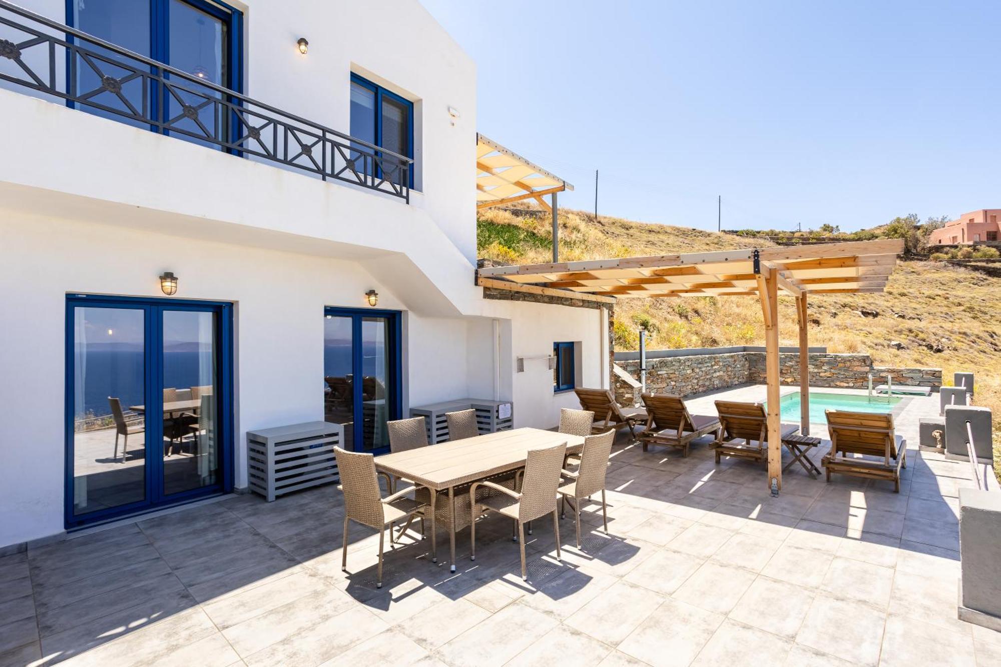 Live In Blue - Kea'S Myriad Shades Korissia  Exterior photo