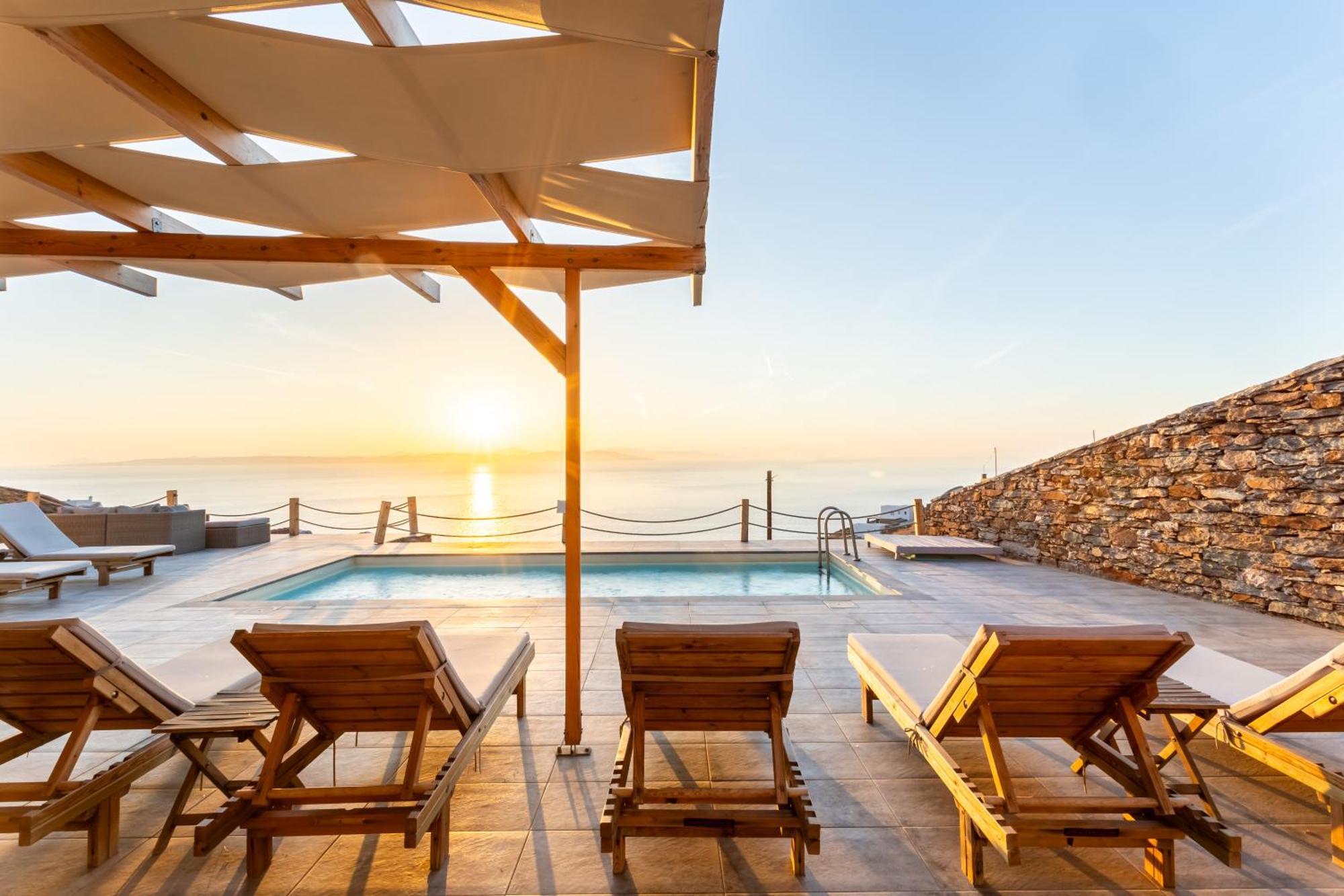 Live In Blue - Kea'S Myriad Shades Korissia  Exterior photo