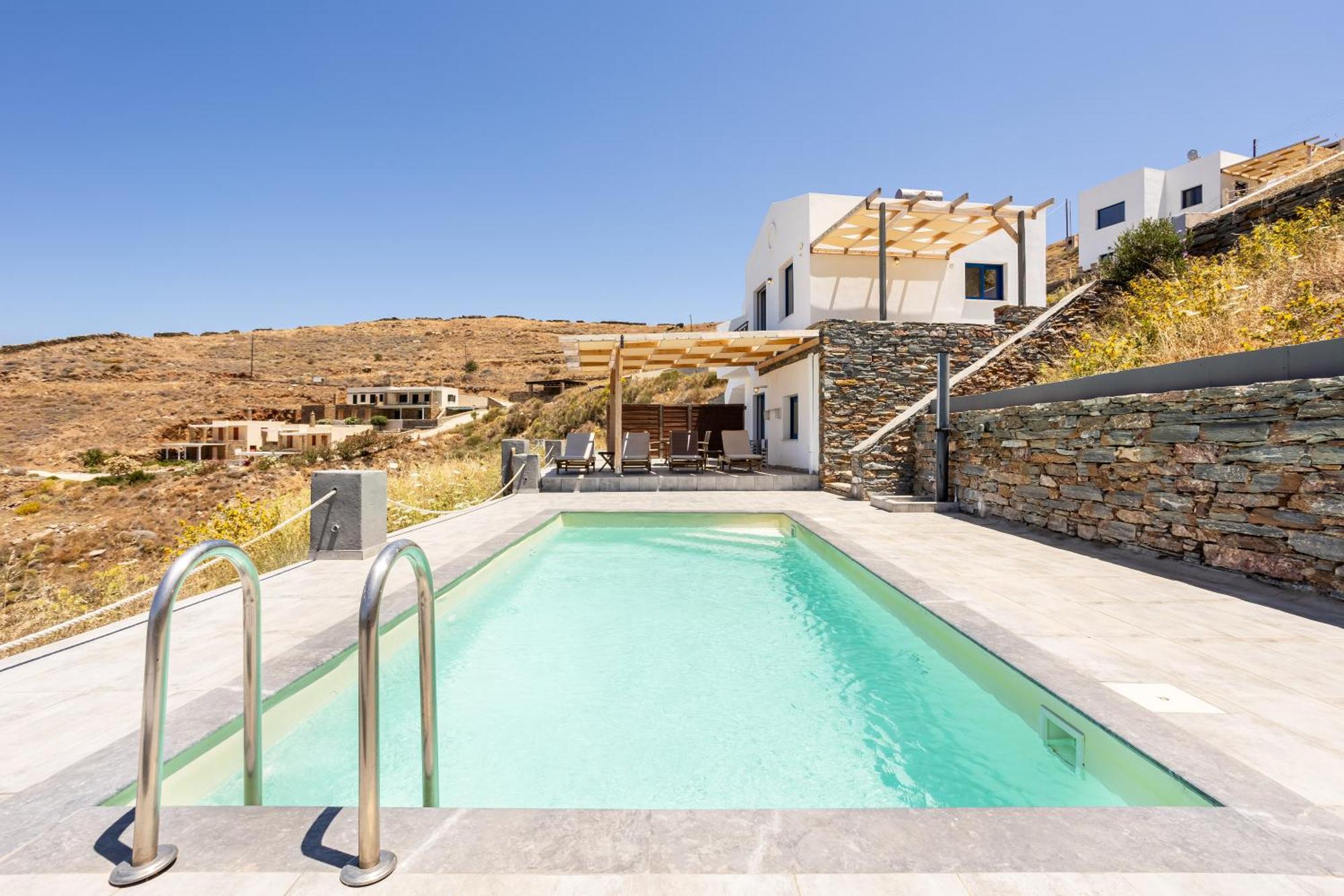 Live In Blue - Kea'S Myriad Shades Korissia  Exterior photo