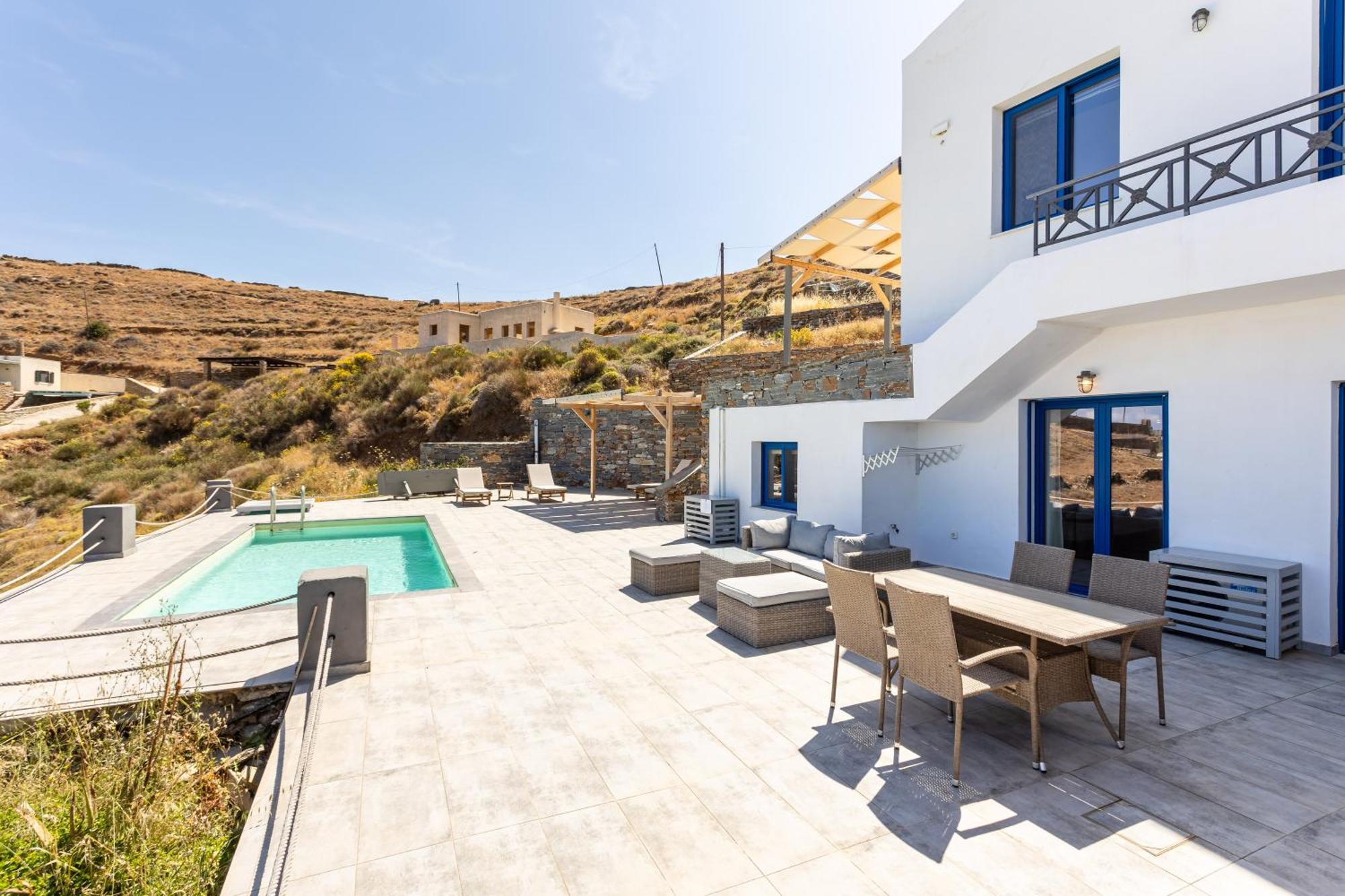 Live In Blue - Kea'S Myriad Shades Korissia  Exterior photo